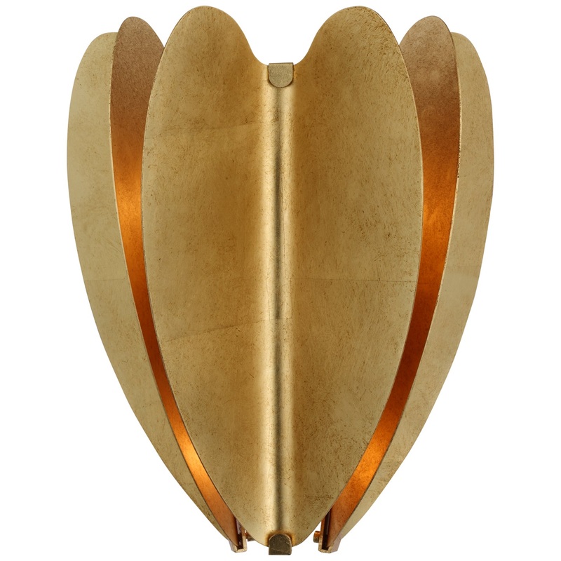 LED Wall Sconce from the Danes Collection in Gild Finish by Visual Comfort Signature