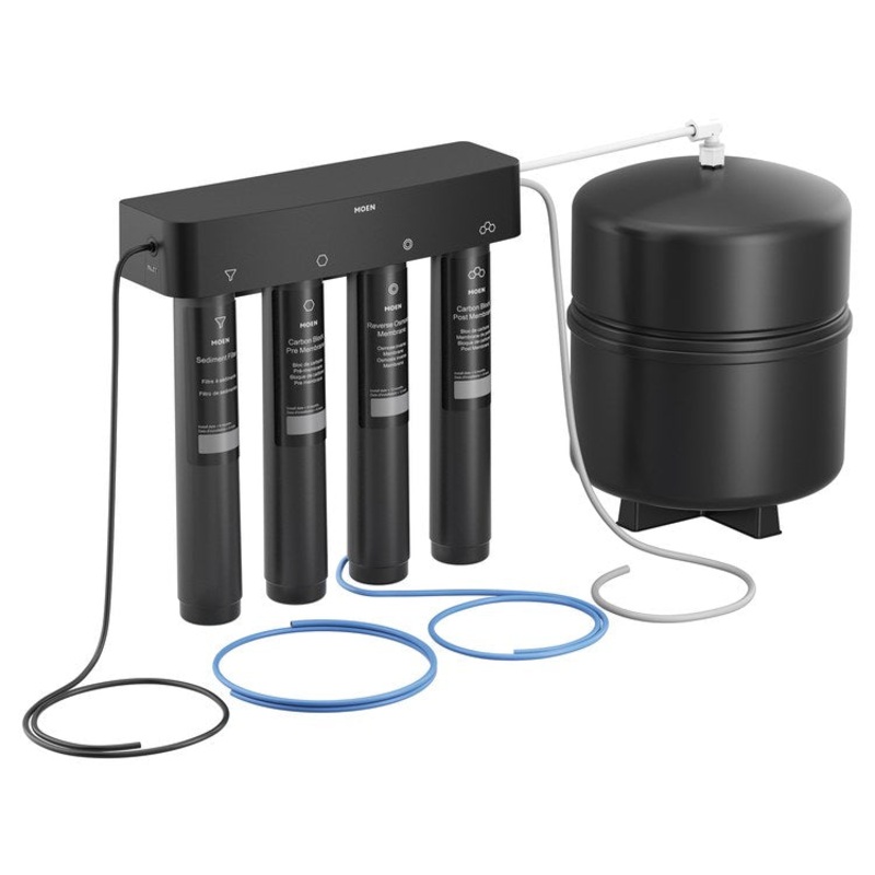 Reverse Osmosis System Reverse Osmosis 4 Stage 3.2 Gallon 100 Pounds per Square Inch for Advanced Water Filtration