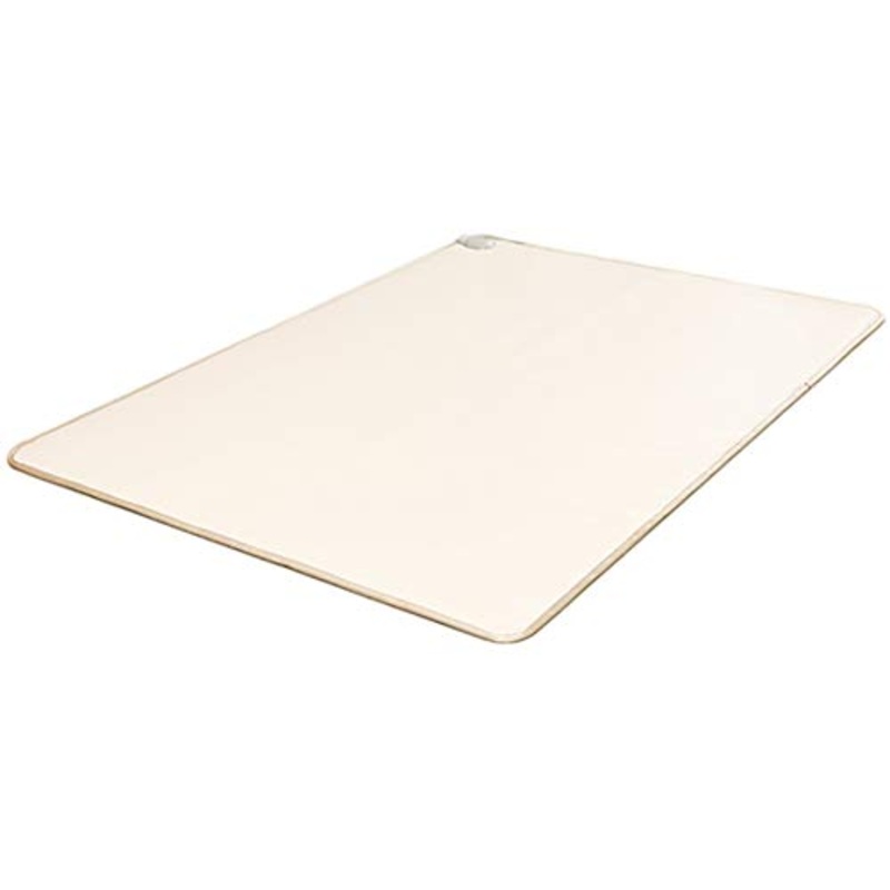 ZZLYY Tappetino Riscaldante con Termostato, Pratico Design in Tessuto Pieghevole Termoforo Elettrico, Adatto per Letto E Pavimento Moquette Riscaldata,A,140cmX200cm