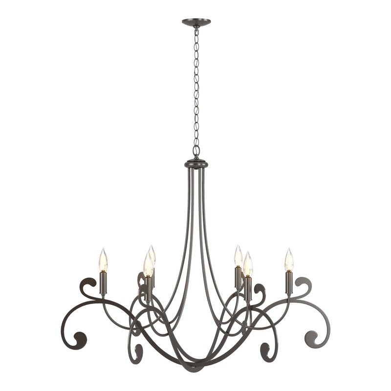 Bella 6-Arm Chandelier Oil Rubbed Bronze