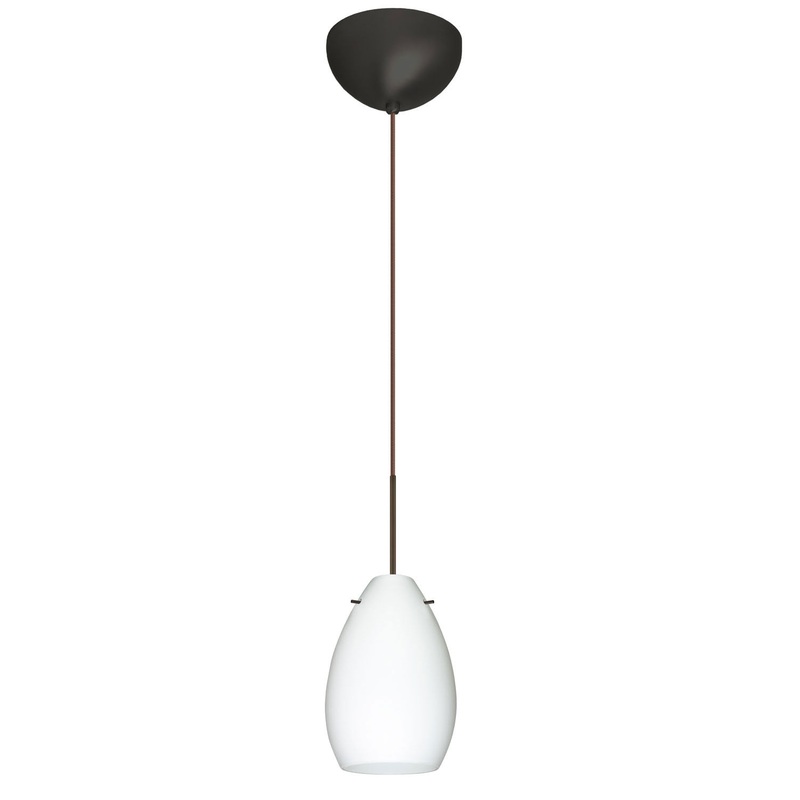 Besa 1XC-171307-BR Pera One Light Pendant Bronze
