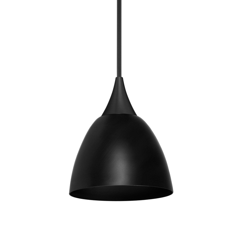Besa 1XT-1858BK-BK Besa Divi Pendant One Light Pendant Black