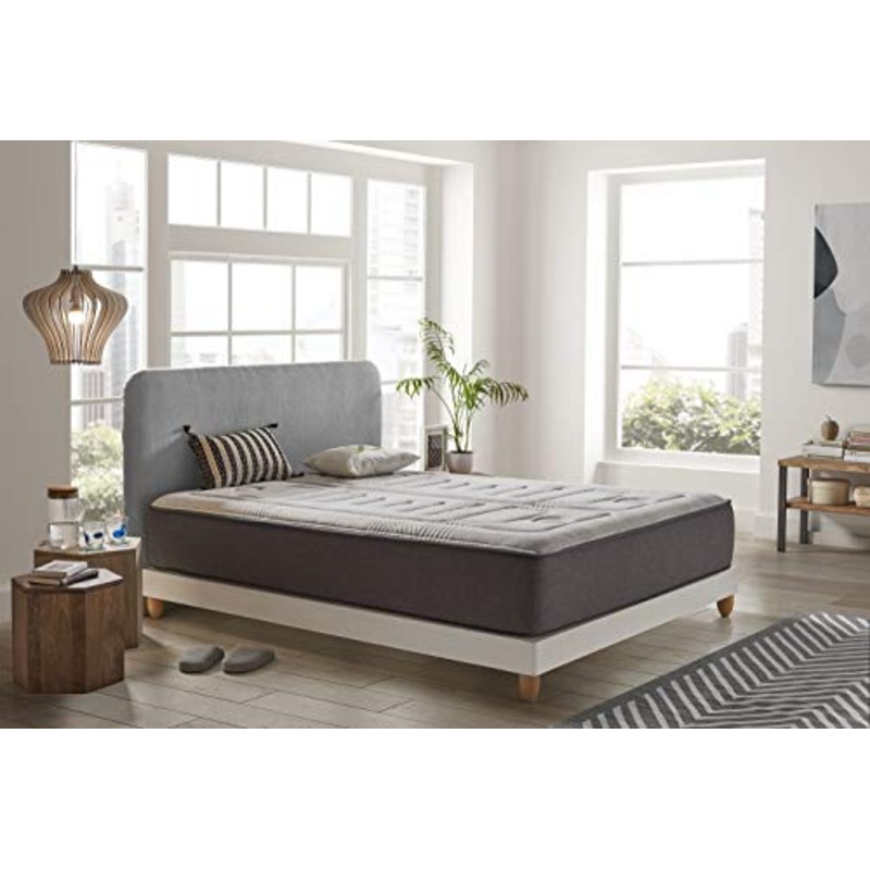 COSMOS | Jupiter | Materasso Memory King Size 180×200 cm | Zone Auto Adattanti In Lattice | Extra Spessore 30 cm | Struttura Migliorata Antiaffossamento | Regolazione Ottimale Punti Pressione