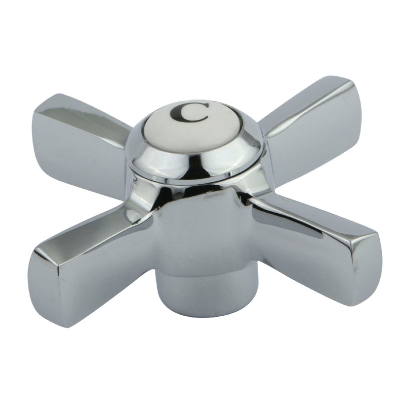 KSH2951ZXC Cold Metal Cross Handle, Polished Chrome