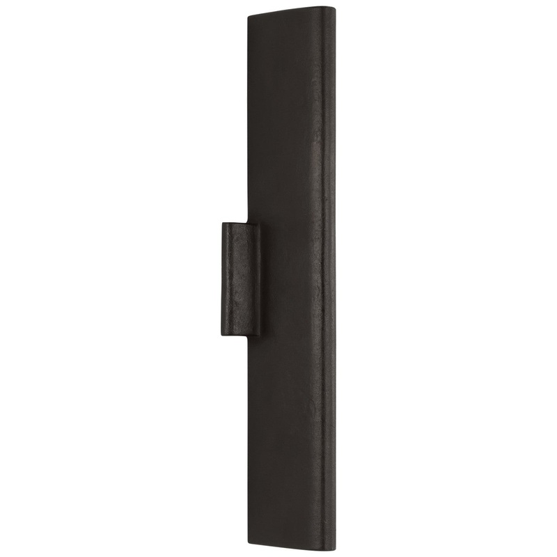 LED Wall Sconce from the Lotura Collection in Museum Black Finish by Visual Comfort Signature