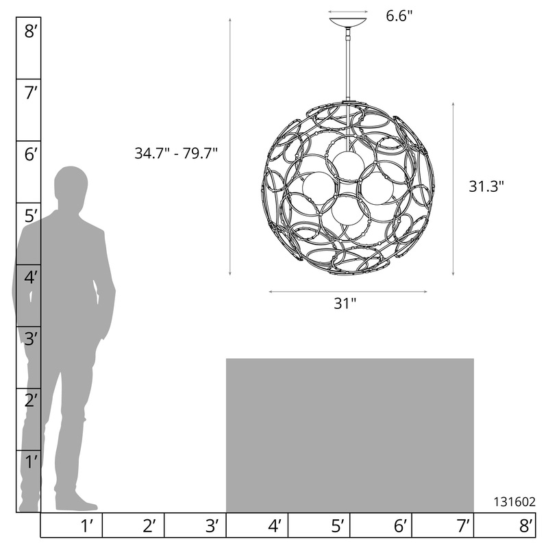 Olympus Orb Pendant Sterling