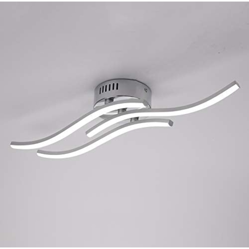 Plafoniera LED da Soffitto, Lampadario soggiorno, luce bianca neutra 4000K, 1600lumen 18W lampadario, Lampada moderna da soffitto per soggiorno camera da letto o cucina (Luce Bianca Neutra)