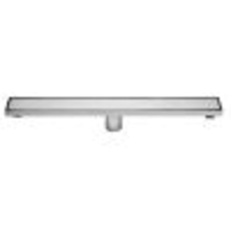 ALFI brand ABLD24B-PSS 24″ Modern Polished Stainless Steel Linear Shower Drain with Solid Cover
