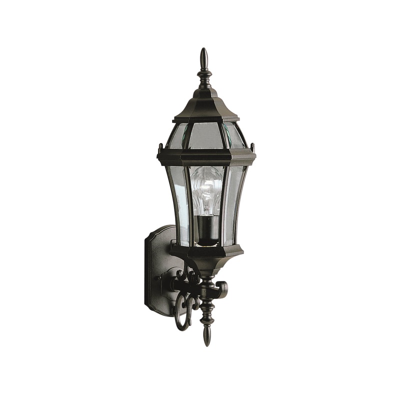 Kichler 9790BK One Light Outdoor Wall Mount, Black
