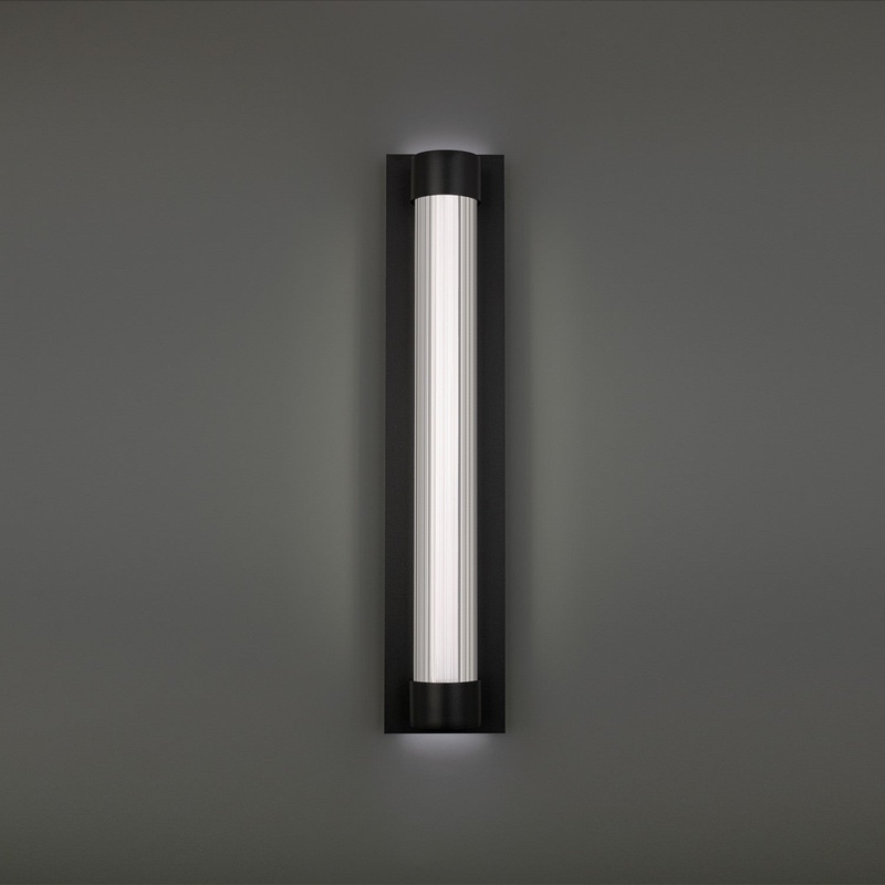 LED Outdoor Wall Sconce from the Chyzel Collection in Black Finish by Modern Forms