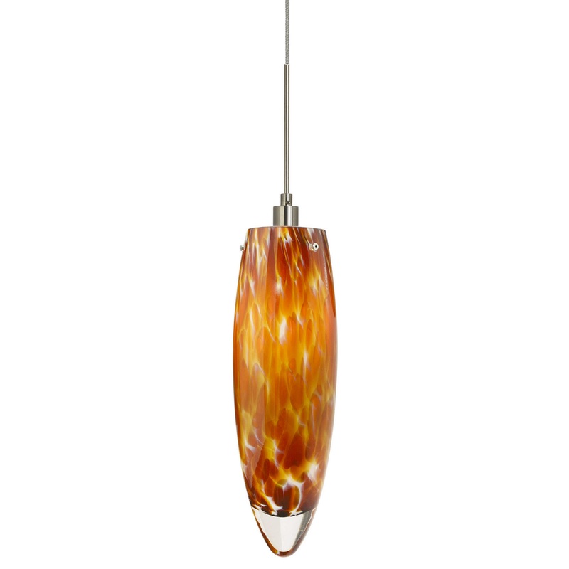 LED Pendant from the Stalactite Collection in Polished Nickel Finish by Stone Lighting