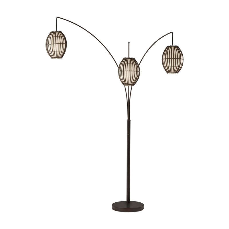 Maui Arc Lamp Antique Bronze