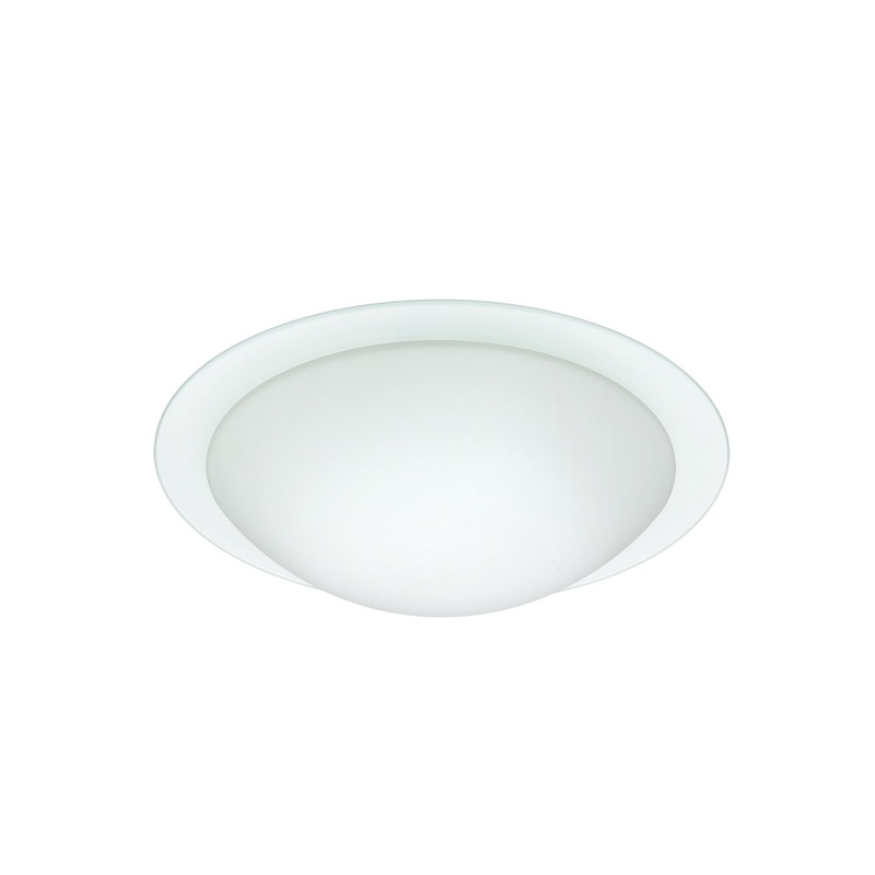 One Light Ceiling Mount from the Ring Collection by Besa