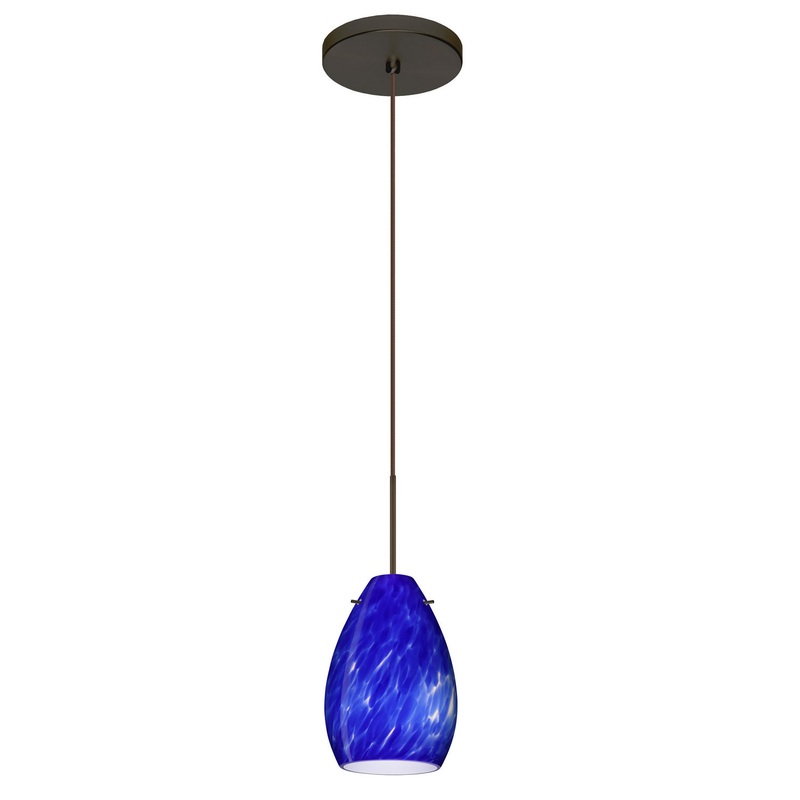 Besa 1XT-171386-BR Pera One Light Pendant Bronze