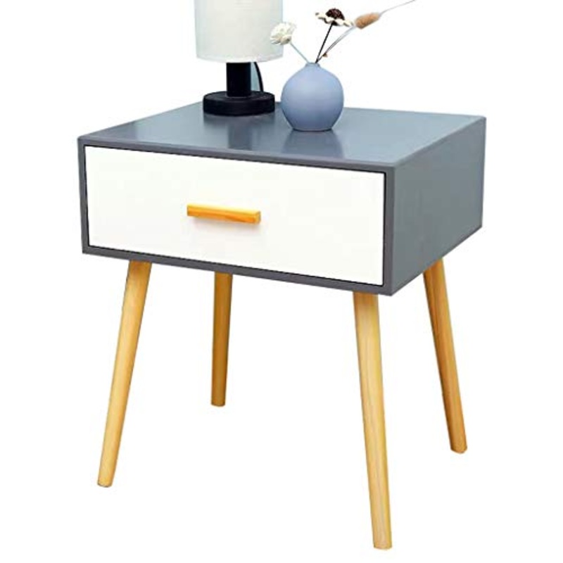 Comodini Decorazione Legno Tabella Domestica all’Ingrosso di pompaggio Camera Mini Storage Box Camera Storage Box Studio Soggiorno Corridoio 50X40X58cm MUMUJIN (Color : A)