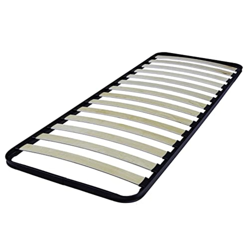 DOLCI SOGNI Rete Letto Singolo 90×200, Struttura Letto Singolo Senza Piedi, Rete Singola Doghe di Legno, Pratica e Stabile, Rete Singola Doghe 90×200 da Incasso – 100% Made in Italy
