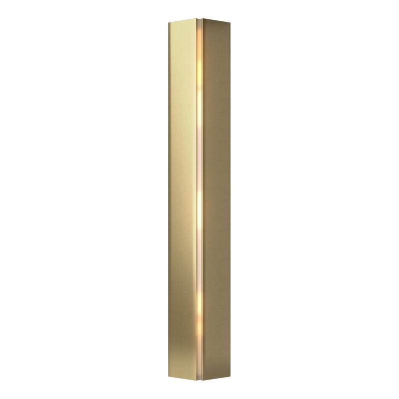 Gallery LED Sconce Modern Brass