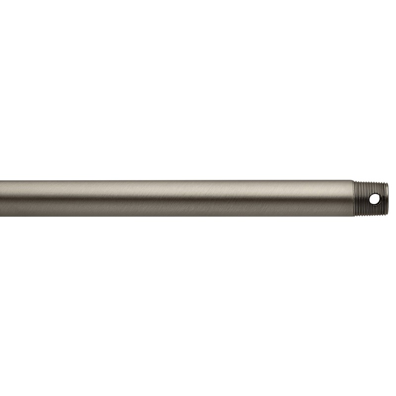 Kichler 360004AP Fan Down Rod, Antique Pewter