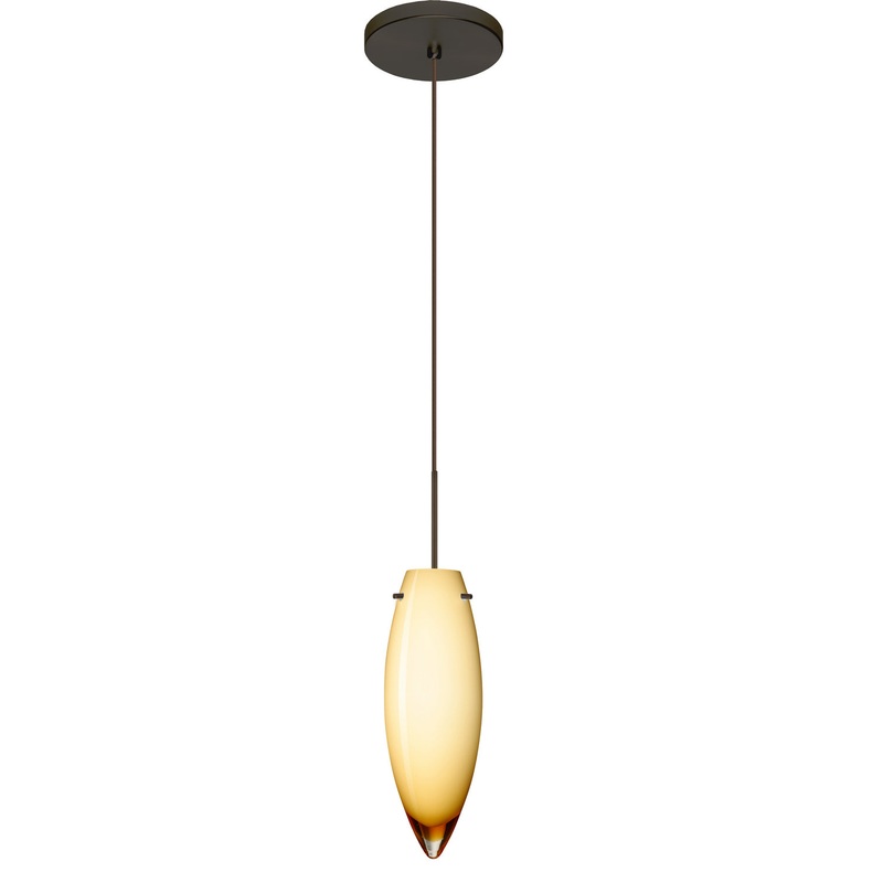 Besa 1XT-4096VG-BR Juliette One Light Pendant Bronze (Discontinued)