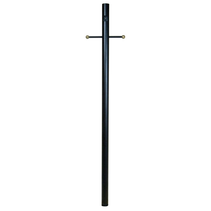 Craftmade Z8792-TB Smooth Direct Burial Post Textured Black