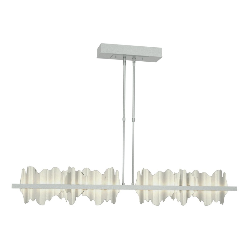 Hildene Large LED Pendant Vintage Platinum Sterling