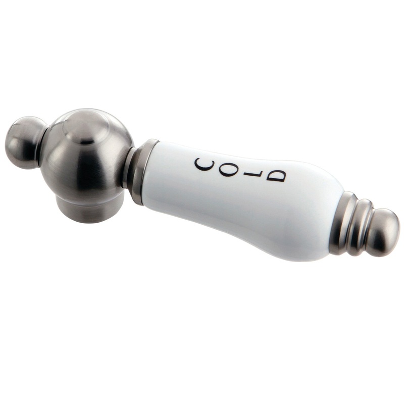 KSH3958PLC Cold Porcelain Lever Handle, Brushed Nickel