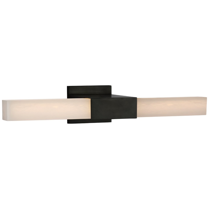 LED Bath Light from the Covet Collection in Bronze Finish by Visual Comfort Signature