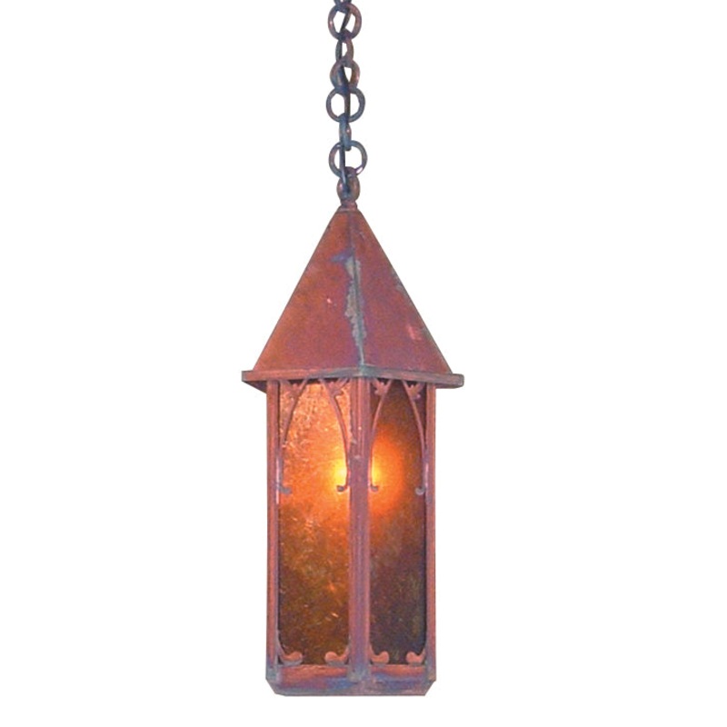 Arroyo SGH-7M-RC Saint George One Light Pendant Raw Copper