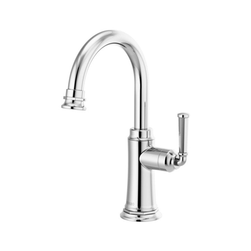 Beverage Faucet Rook Cold Water 1 Lever ADA Polished Chrome 360 Degree Swivel