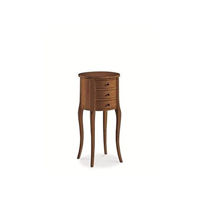 Estea Mobili – TAVOLINO Comodino 3 CASSETTI Arte POVERA – 110846443609