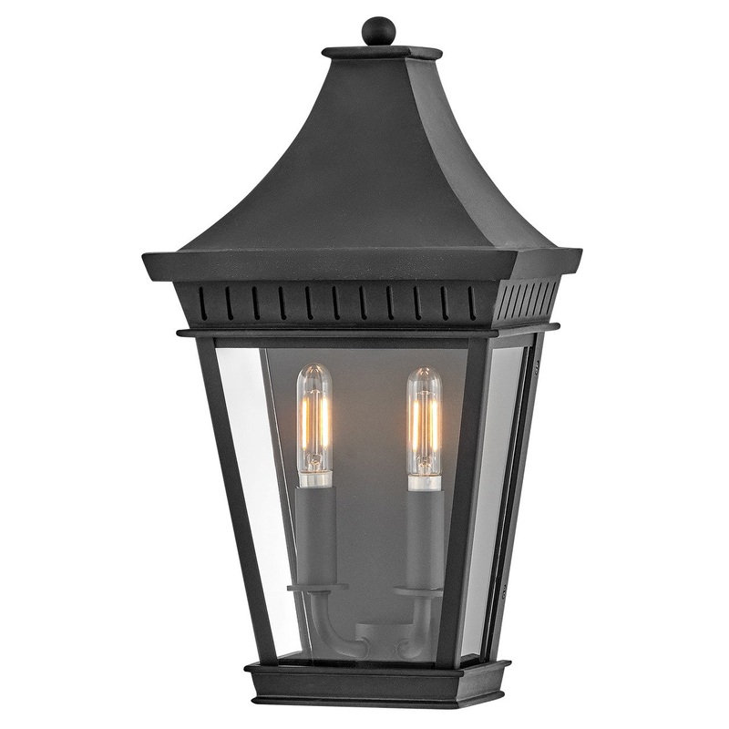 LED Wall Mount from the Chapel Hill Collection in Museum Black Finish by Hinkley
