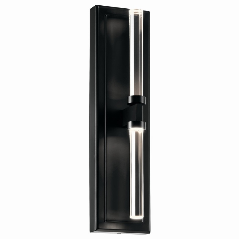 LED Wall Sconce from the Sycara Collection in Black Finish by Kichler