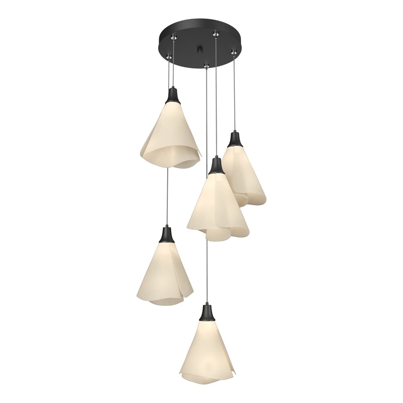 Mobius 5-Light Pendant Black