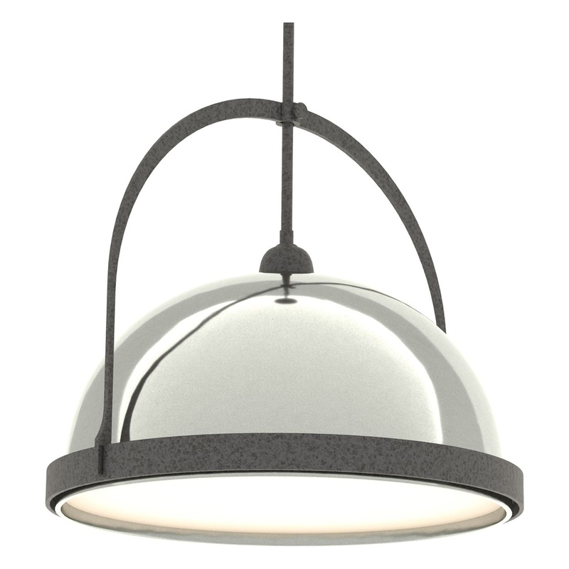 Atlas Large Pendant Natural Iron Sterling
