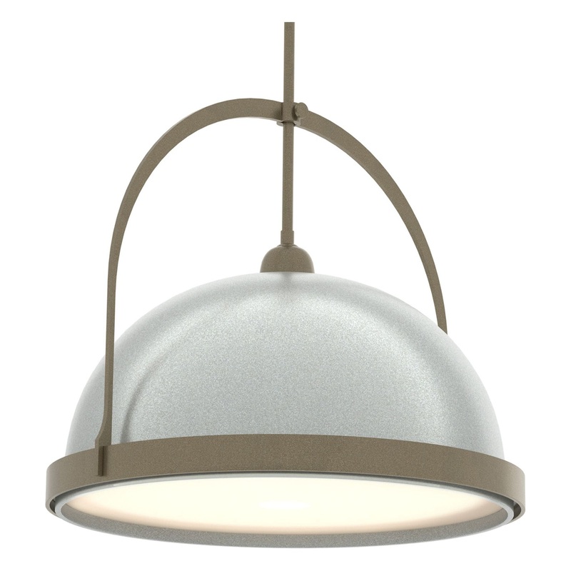 Atlas Large Pendant Soft Gold Vintage Platinum