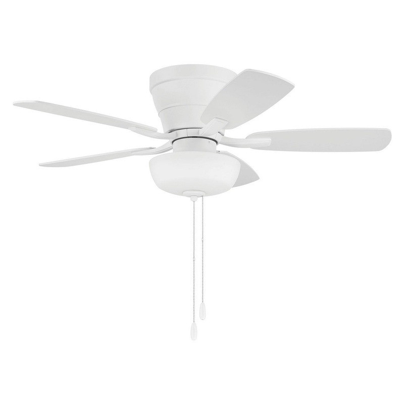 Craftmade WHL42W5C1 Wheeler 42 2-Light Bowl 42″Ceiling Fan White