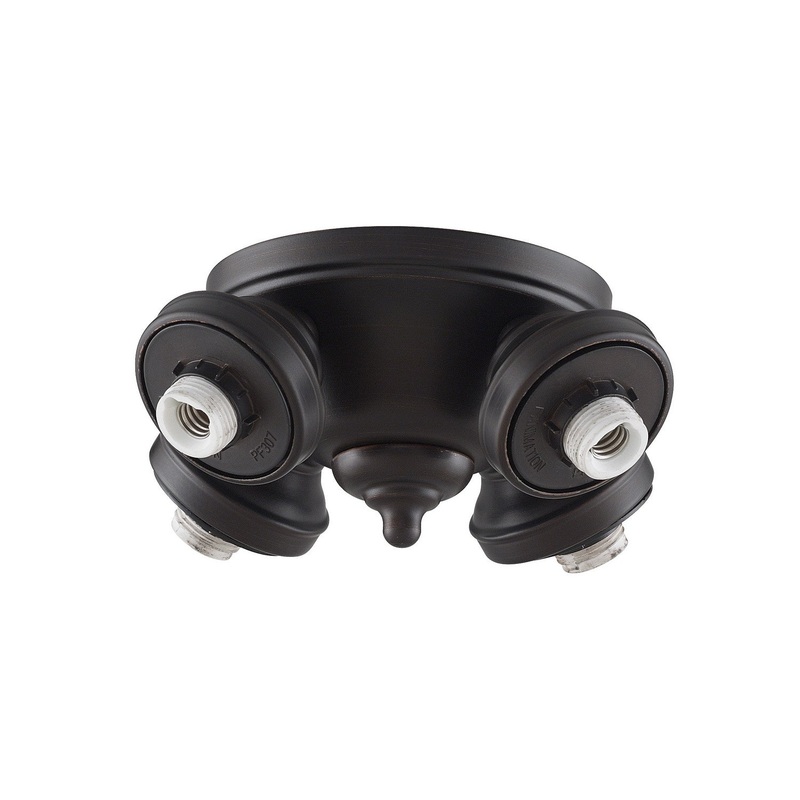 Fanimation F4DZ myFanimation Four Light Fitter Dark Bronze (Discontinued)