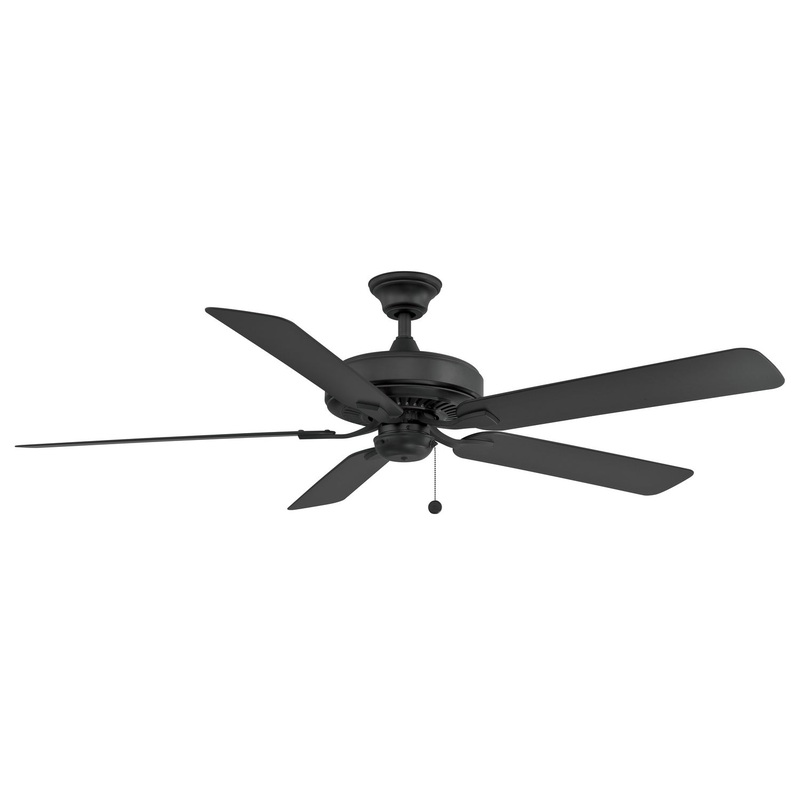 Fanimation FP9060BLW Edgewood 60 60″ Ceiling Fan Black