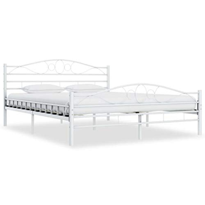 SKM Giroletto Bianco in Metallo 140×200 cm (22.9kg)