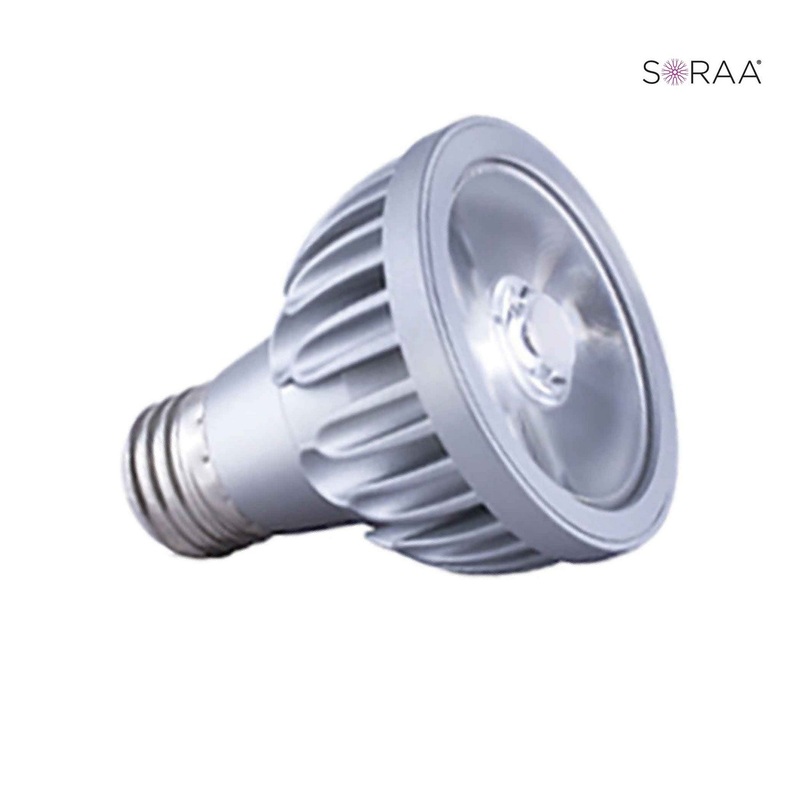 SORAA 10.8W LED PAR20 2700K VIVID 10 DIM Light Bulb by Bulbrite