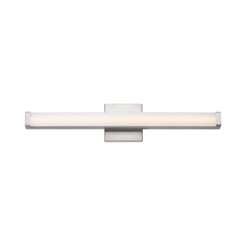 Spec 30″ LED Bath Vanity 5CCT Satin Nickel