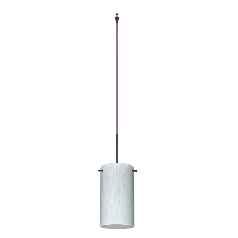 Besa XP-440419-BR Stilo One Light Pendant Bronze