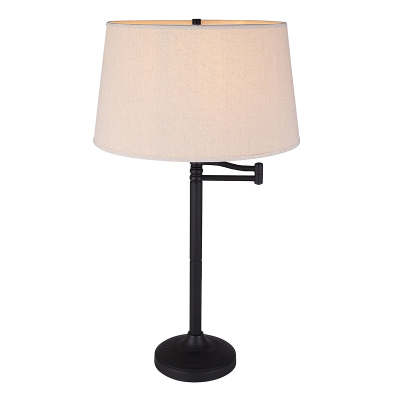 Oscar 1-Light Table Lamp Oil Rubbed Bronze