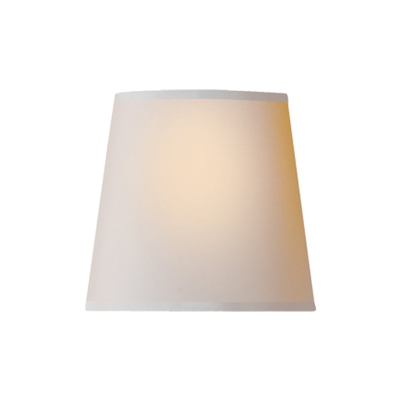 Shade from the Clip On Collection in Natural Paper Finish by Visual Comfort Signature