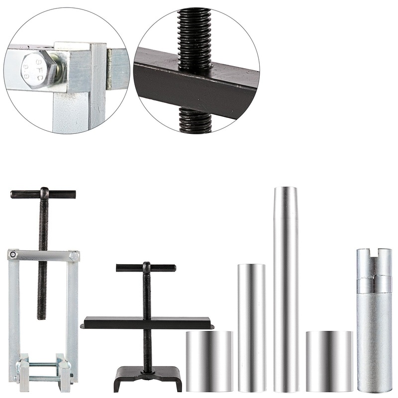 VEVOR Turbine Shaft, 6pcs Pump Stator Seal Ring Tools, Spring Compressor, Pump Puller Kit, Bushing Sizer Rotor Aligner, Pump Stator Seal Ring and Re-Sizer Kit for Thm700-R4 (Md8), 4L60, 4L60E, 4L70E