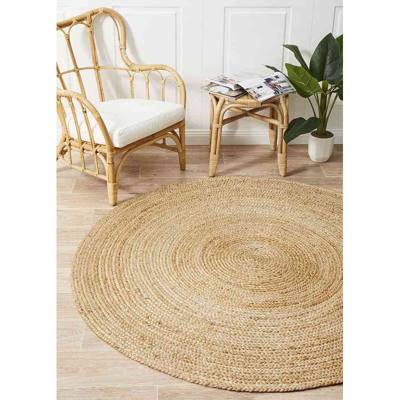 Atrium Polo Natural By Rug Culture – 120X120cm ROUND