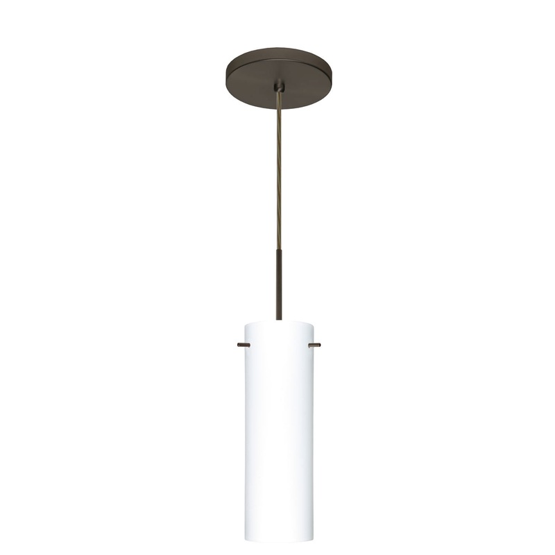 Besa 1BT-493007-BR Copa One Light Pendant Bronze
