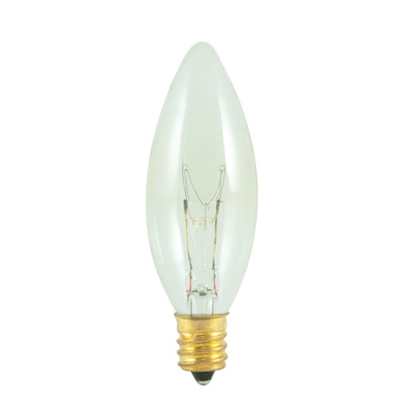 Bulbrite 400115 Torpedo Light Bulb Clear