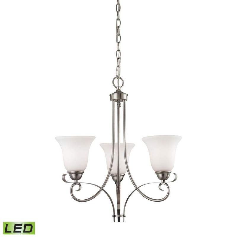 ELK Home 1003CH/20-LED Brighton LED Chandelier Brushed Nickel