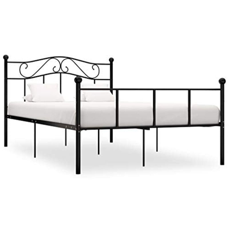 FAMIROSA Giroletto Nero in Metallo 120×200 cm-4525